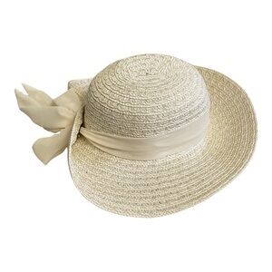 NINE WEST Scarf Floppy Sun Hat
